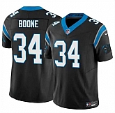 Men & Women & Youth Carolina Panthers #34 Mike Boone Black 2024 F.U.S.E. Vapor Limited Stitched Jersey,baseball caps,new era cap wholesale,wholesale hats