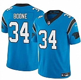 Men & Women & Youth Carolina Panthers #34 Mike Boone Blue 2024 F.U.S.E. Vapor Limited Stitched Jersey,baseball caps,new era cap wholesale,wholesale hats