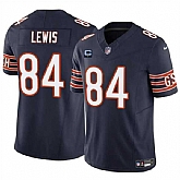 Men & Women & Youth Chicago Bears #84 Marcedes Lewis Navy 2024 F.U.S.E. With 1-star C Patch Vapor Untouchable Limited Stitched Jersey,baseball caps,new era cap wholesale,wholesale hats