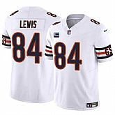 Men & Women & Youth Chicago Bears #84 Marcedes Lewis White 2024 F.U.S.E. With 1-star C Patch Vapor Untouchable Limited Stitched Jersey,baseball caps,new era cap wholesale,wholesale hats