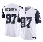 Men & Women & Youth Dallas Cowboys #97 Osa Odighizuwa White F.U.S.E Vapor Untouchable Limited Stitched Jersey,baseball caps,new era cap wholesale,wholesale hats