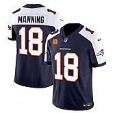 Men & Women & Youth Denver Broncos #18 Peyton Manning Navy 2024 F.U.S.E. With 4-Star C Patch Vapor Limited Stitched Jersey,baseball caps,new era cap wholesale,wholesale hats