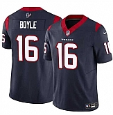 Men & Women & Youth Houston Texans #16 Tim Boyle Navy 2024 F.U.S.E Vapor Untouchable Stitched Jersey,baseball caps,new era cap wholesale,wholesale hats