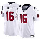 Men & Women & Youth Houston Texans #16 Tim Boyle White 2024 F.U.S.E Vapor Untouchable Stitched Jersey,baseball caps,new era cap wholesale,wholesale hats