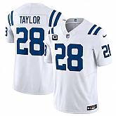 Men & Women & Youth Indianapolis Colts #28 Jonathan Taylor White 2024 F.U.S.E. With 2-Star C Patch Vapor Limited Stitched Jersey,baseball caps,new era cap wholesale,wholesale hats