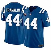 Men & Women & Youth Indianapolis Colts #44 Zaire Franklin Blue 2024 F.U.S.E. With 4-Star C Patch Vapor Limited Stitched Jersey,baseball caps,new era cap wholesale,wholesale hats