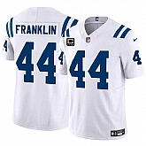 Men & Women & Youth Indianapolis Colts #44 Zaire Franklin White 2024 F.U.S.E. With 4-Star C Patch Vapor Limited Stitched Jersey,baseball caps,new era cap wholesale,wholesale hats