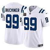 Men & Women & Youth Indianapolis Colts #99 DeForest Buckner White 2024 F.U.S.E. With 4-Star C Patch Vapor Limited Stitched Jersey,baseball caps,new era cap wholesale,wholesale hats