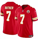 Men & Women & Youth Kansas City Chiefs #7 Harrison Butker Red 2024 F.U.S.E Vapor Untouchable Limited Stitched Jersey,baseball caps,new era cap wholesale,wholesale hats