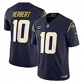 Men & Women & Youth Los Angeles Chargers #10 Justin Herbert Navy 2024 F.U.S.E. With 4-Star C Patch Vapor Untouchable Limited Stitched Jersey,baseball caps,new era cap wholesale,wholesale hats