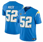 Men & Women & Youth Los Angeles Chargers #52 Khalil Mack Blue 2024 F.U.S.E. With 4-Star C Patch Vapor Untouchable Limited Stitched Jersey,baseball caps,new era cap wholesale,wholesale hats