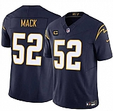 Men & Women & Youth Los Angeles Chargers #52 Khalil Mack Navy 2024 F.U.S.E. With 4-Star C Patch Vapor Untouchable Limited Stitched Jersey,baseball caps,new era cap wholesale,wholesale hats