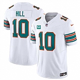 Men & Women & Youth Miami Dolphins #10 Tyreek Hill White F.U.S.E Alternate With 3-Star C Patch Vapor Limited Stitched Jersey,baseball caps,new era cap wholesale,wholesale hats