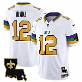 Men & Women & Youth New Orleans Saints #12 Chris Olave White 2024 F.U.S.E. Vapor Limited Stitched Jersey,baseball caps,new era cap wholesale,wholesale hats