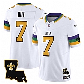 Men & Women & Youth New Orleans Saints #7 Taysom Hill White 2024 F.U.S.E. Vapor Limited Stitched Jersey,baseball caps,new era cap wholesale,wholesale hats