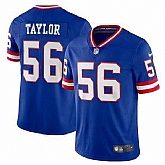 Men & Women & Youth New York Giants #56 Lawrence Taylor Royal Classic Vapor Limited Jersey,baseball caps,new era cap wholesale,wholesale hats