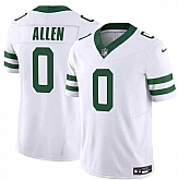 Men & Women & Youth New York Jets #0 Braelon Allen White 2024 F.U.S.E. Vapor Limited Stitched Jersey,baseball caps,new era cap wholesale,wholesale hats