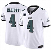 Men & Women & Youth Philadelphia Eagles #4 Jake Elliott White F.U.S.E With 3-Star C Patch Vapor Untouchable Limited Stitched Jersey,baseball caps,new era cap wholesale,wholesale hats