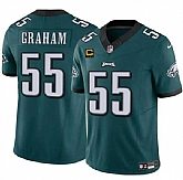 Men & Women & Youth Philadelphia Eagles #55 Brandon Graham Green F.U.S.E. With 4-Star C Patch Vapor Untouchable Limited Stitched Jersey,baseball caps,new era cap wholesale,wholesale hats