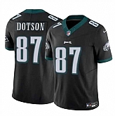 Men & Women & Youth Philadelphia Eagles #87 Jahan Dotson Black F.U.S.E Vapor Untouchable Limited Stitched Jersey,baseball caps,new era cap wholesale,wholesale hats