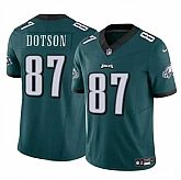 Men & Women & Youth Philadelphia Eagles #87 Jahan Dotson Green F.U.S.E Vapor Untouchable Limited Stitched Jersey,baseball caps,new era cap wholesale,wholesale hats