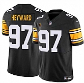 Men & Women & Youth Pittsburgh Steelers #97 Cameron Heyward Black 2024 F.U.S.E. With Walter Payton Patch Vapor Limited Stitched Jersey,baseball caps,new era cap wholesale,wholesale hats