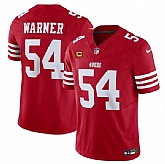 Men & Women & Youth San Francisco 49ers #54 Fred Warner Red 2024 F.U.S.E. With 4-Star C Patch Vapor Untouchable Limited Stitched Jersey,baseball caps,new era cap wholesale,wholesale hats