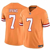 Men & Women & Youth Tampa Bay Buccaneers #7 Bucky Irving Orange F.U.S.E. Throwback Limited Stitched Jersey,baseball caps,new era cap wholesale,wholesale hats