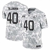 Men's Arizona Cardinals #40 Pat Tillman 2024 Arctic Camo Salute To Service Limited Stitched Jersey Dyin,baseball caps,new era cap wholesale,wholesale hats