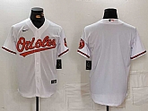 Men's Baltimore Orioles Blank White 2024 Home Limited Cool Base Stitched Baseball Jersey,baseball caps,new era cap wholesale,wholesale hats