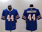 Men's Buffalo Bills #44 Joe Andreessen Blue Vapor Untouchable Limited Stitched Jersey,baseball caps,new era cap wholesale,wholesale hats