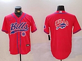 Men's Buffalo Bills big logo Team Big logo Cool Base Stitched Baseball Jersey,baseball caps,new era cap wholesale,wholesale hats