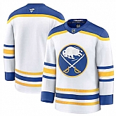 Men's Buffalo Sabres Blank White 2024-25 Away Stitched Hockey Jersey Dzhi,baseball caps,new era cap wholesale,wholesale hats