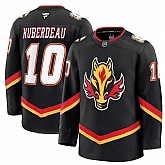 Men's Calgary Flames #10 Jonathan Huberdeau Black 2024-25 Alternate Stitched Hockey Jersey Dzhi,baseball caps,new era cap wholesale,wholesale hats