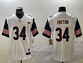 Men's Chicago Bears #34 Walter Payton Limited White Fashion FUSE Jersey,baseball caps,new era cap wholesale,wholesale hats