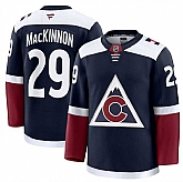 Men's Colorado Avalanche #29 Nathan MacKinnon Navy 2024-25 Alternate Stitched Jersey Dzhi,baseball caps,new era cap wholesale,wholesale hats