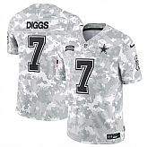 Men's Dallas Cowboys #7 Trevon Diggs 2024 Arctic Camo Salute To Service Limited Stitched Jersey Dyin,baseball caps,new era cap wholesale,wholesale hats