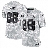 Men's Dallas Cowboys #88 CeeDee Lamb 2024 Arctic Camo Salute To Service Limited Stitched Jersey Dyin,baseball caps,new era cap wholesale,wholesale hats