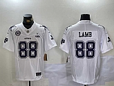 Men's Dallas Cowboys #88 CeeDee Lamb 2024 White F.U.S.E. With Established In 1960 Patch Stitched Jersey Dzhi,baseball caps,new era cap wholesale,wholesale hats