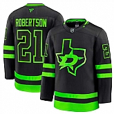 Men's Dallas Stars #21 Jason Robertson Black 2024-25 Alternate Stitched Hockey Jersey Dzhi,baseball caps,new era cap wholesale,wholesale hats