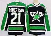 Men's Dallas Stars #21 Jason Robertson Black 2024-25 Reverse Retro Stitched Jersey,baseball caps,new era cap wholesale,wholesale hats