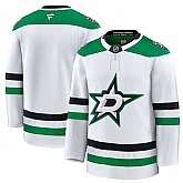 Men's Dallas Stars Blank White 2024-25 Away Stitched Hockey Jersey Dzhi,baseball caps,new era cap wholesale,wholesale hats