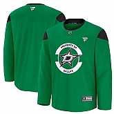 Men's Dallas Stars Green 2024-25 Team Practice Stitched Hockey Jersey Dzhi,baseball caps,new era cap wholesale,wholesale hats