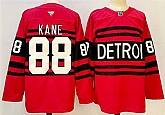 Men's Detroit Red Wings #88 Patrick Kane Red 2024-25 Reverse Retro Stitched Jersey,baseball caps,new era cap wholesale,wholesale hats