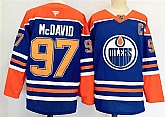 Men's Edmonton Oilers #97 Connor McDavid Royal 2024-25 Stitched Jersey,baseball caps,new era cap wholesale,wholesale hats