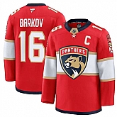 Men's Florida Panthers #16 Aleksander Barkov Red 2024-25 Home Stitched Hockey Jersey Dzhi,baseball caps,new era cap wholesale,wholesale hats