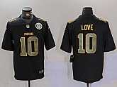 Men's Green Bay Packers #10 Jordan Love Black Fashion Vapor Limited Stitched Jerseys,baseball caps,new era cap wholesale,wholesale hats