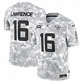 Men's Jacksonville Jaguars #16 Trevor Lawrence 2024 Arctic Camo Salute To Service Limited Stitched Jersey Dyin,baseball caps,new era cap wholesale,wholesale hats