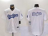 Men's Los Angeles Dodgers Blank White Cool Base Stitched Jersey1,baseball caps,new era cap wholesale,wholesale hats