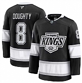 Men's Los Angeles Kings #8 Drew Doughty Black 2024-25 Home Stitched Hockey Jersey Dzhi,baseball caps,new era cap wholesale,wholesale hats